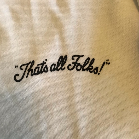 LOONEY TUNES Printed Sleeve Tshirt NWT XL - Picture 8 of 8